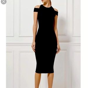 Preowned Misha Collection black dress size 0